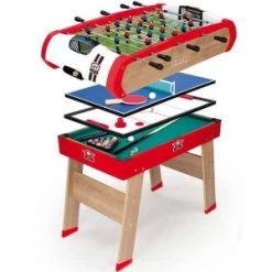 Smoby Baby Foot 4 Jeux En 1 PowerPlay