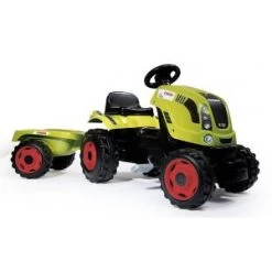 Smoby Tracteur Farmer XL Claas + Remorque