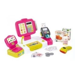 Smoby Grande Caisse Enregistreuse Rose