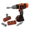 Smoby Perceuse Mécanique Black + Decker Avec Accessoires -Smoby 5527502 0