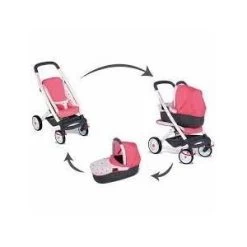 Smoby Poussette 3 En 1 Bébé Confort