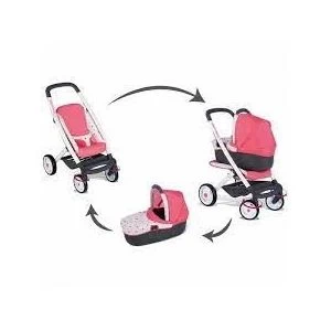 Smoby Poussette 3 En 1 Bébé Confort 3 Smoby Poussette 3 En 1 Bébé Confort