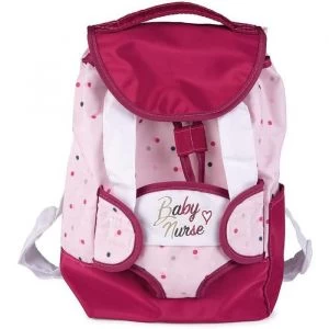 Smoby Baby Nurse - Sac à Dos - Porte-Bébé + Porte-Biberon Intégré - Pour Poupons Et Poupées - Sangles Réglables 3 Smoby Baby Nurse - Sac à Dos - Porte-Bébé + Porte-Biberon Intégré - Pour Poupons Et Poupées - Sangles Réglables
