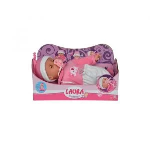 Smoby LAURA Poupon Fait Dodo 38cm 3 Smoby LAURA Poupon Fait Dodo 38cm