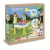 Smoby Table Eau-Jeu Plein Air Enfant-2 Amovibles + Couvercles-Accessoires De Plage-840110 Bac A Sable, 840110, Beige -Smoby 6763032 0
