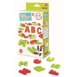 Smoby 48 Lettres Magnétiques - Pour Tableau Ou Bureau - 2 Couleurs - Rouge Et Vert - 430104