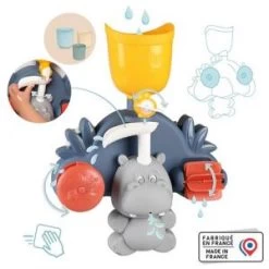 Smoby Jeu D'imitation Jouet De Bain Ludique Avec Grand Réservoir Et 2 Roues à Aubes