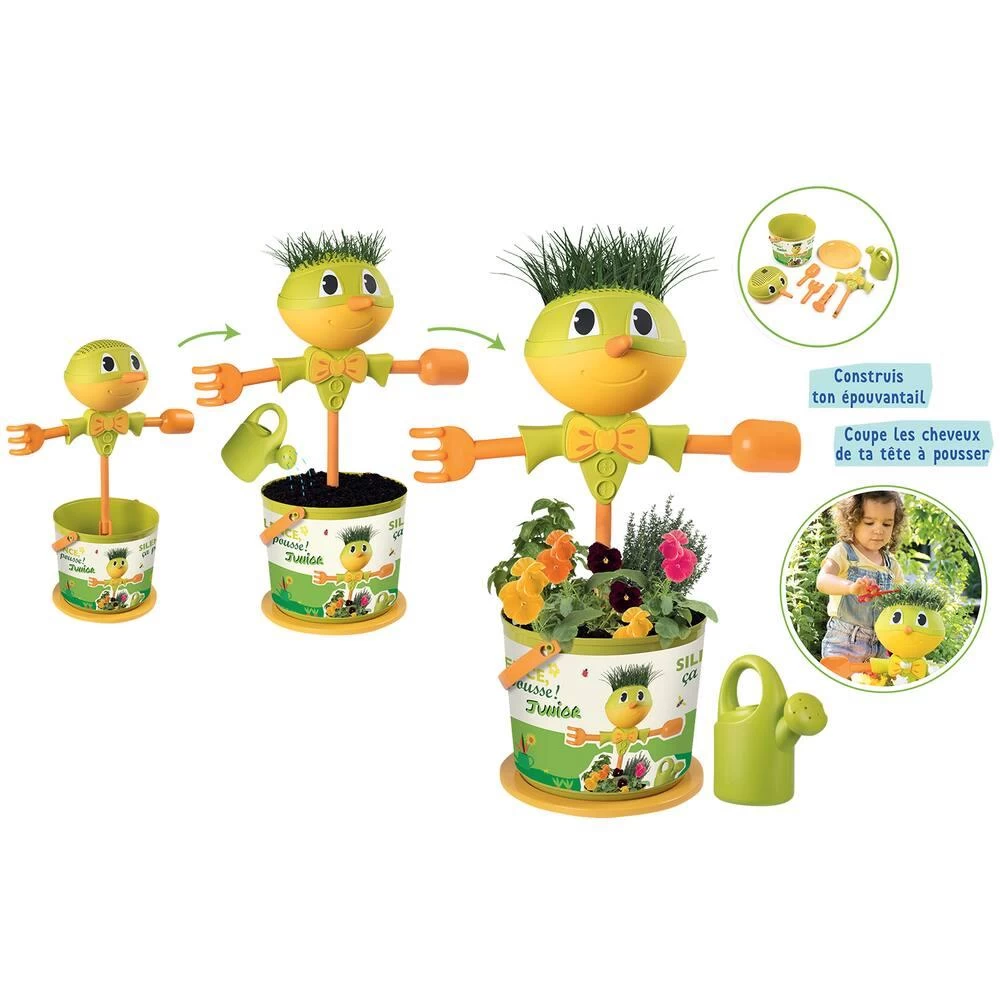 SMOBY SILENCE ÇA POUSSE ! JUNIOR EPOUVANTAIL 3 SMOBY SILENCE ÇA POUSSE ! JUNIOR EPOUVANTAIL